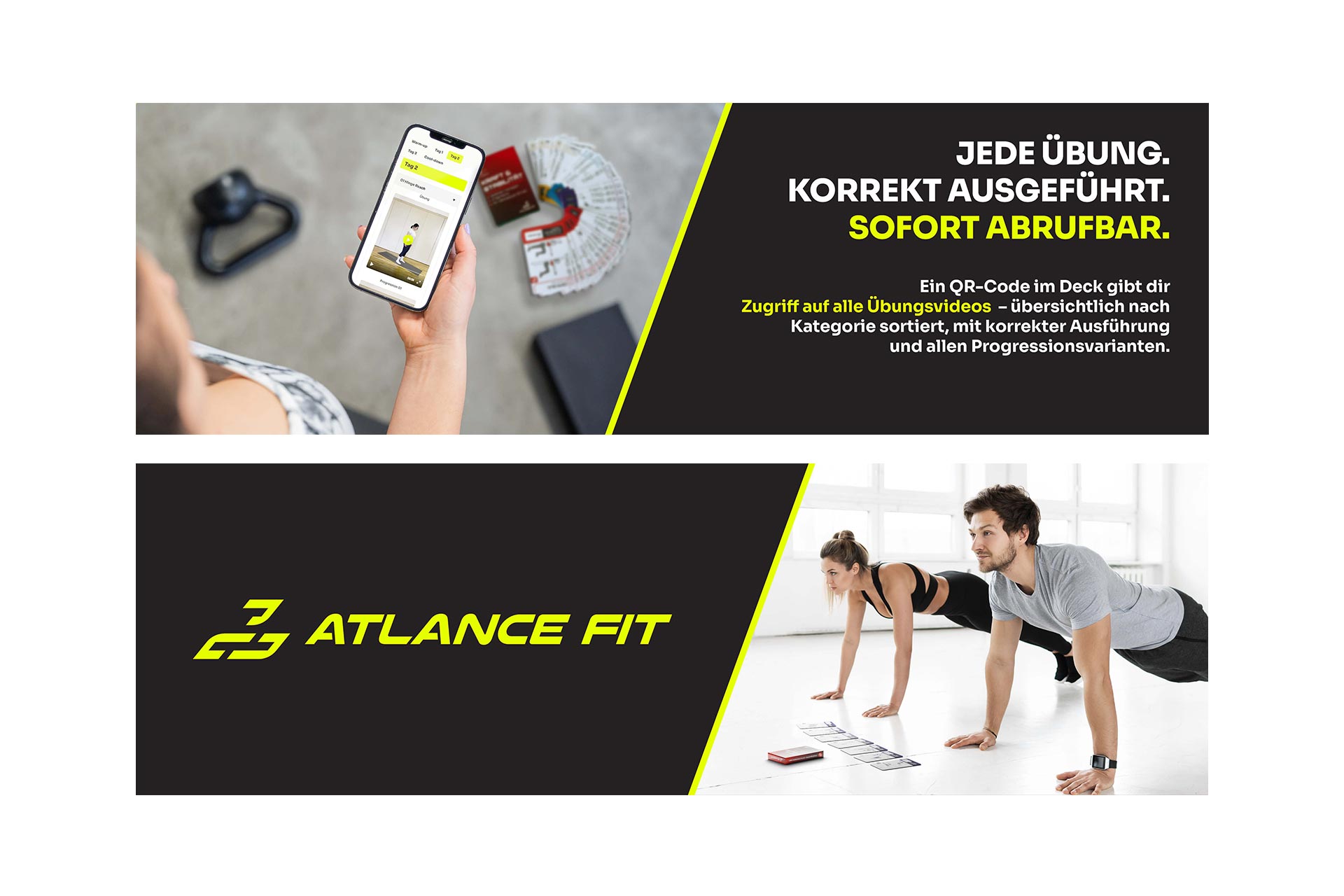 Atlance Fit Amazon A+ Content Design