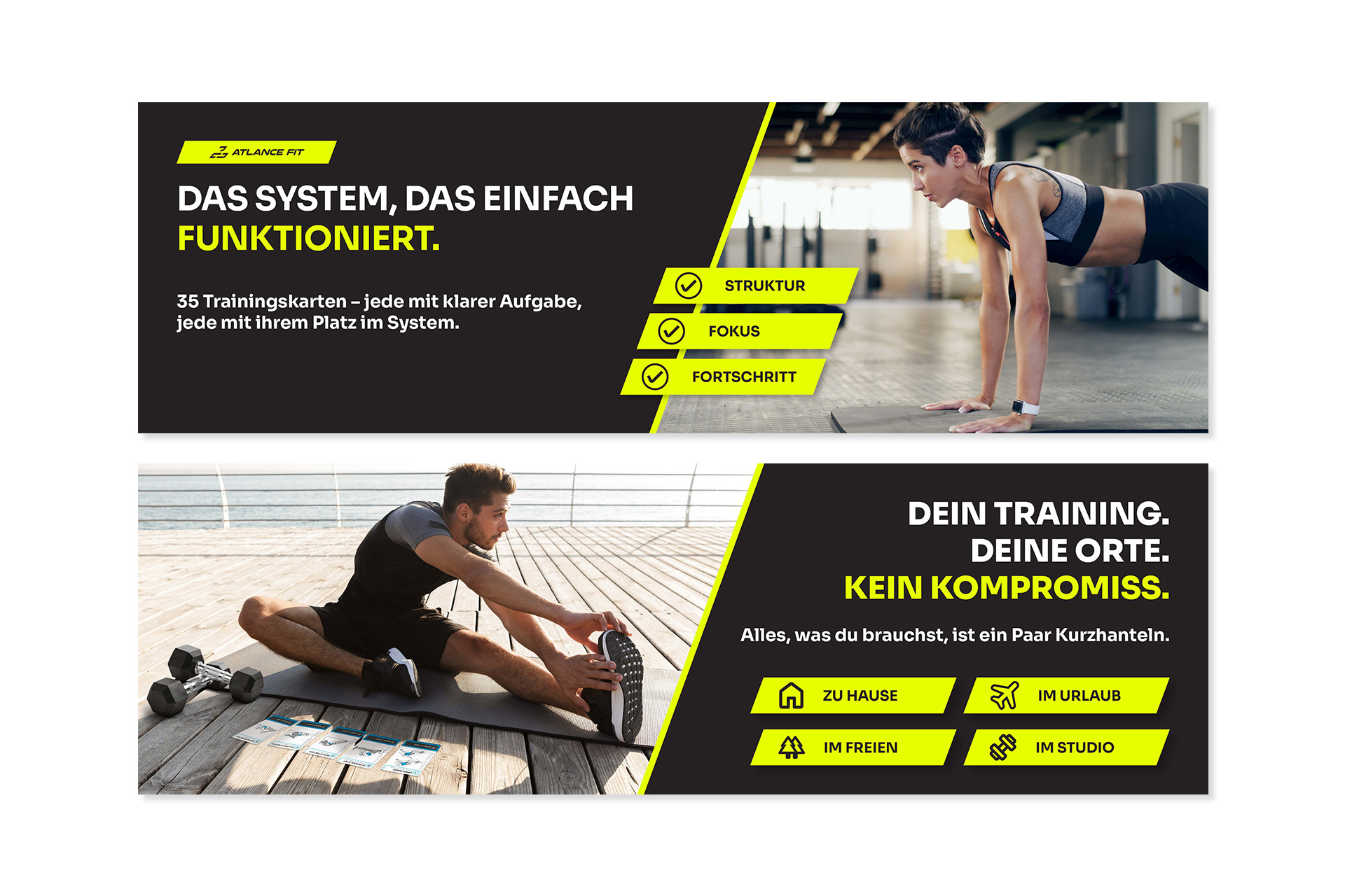 Atlance Fit Amazon A+ Content Design
