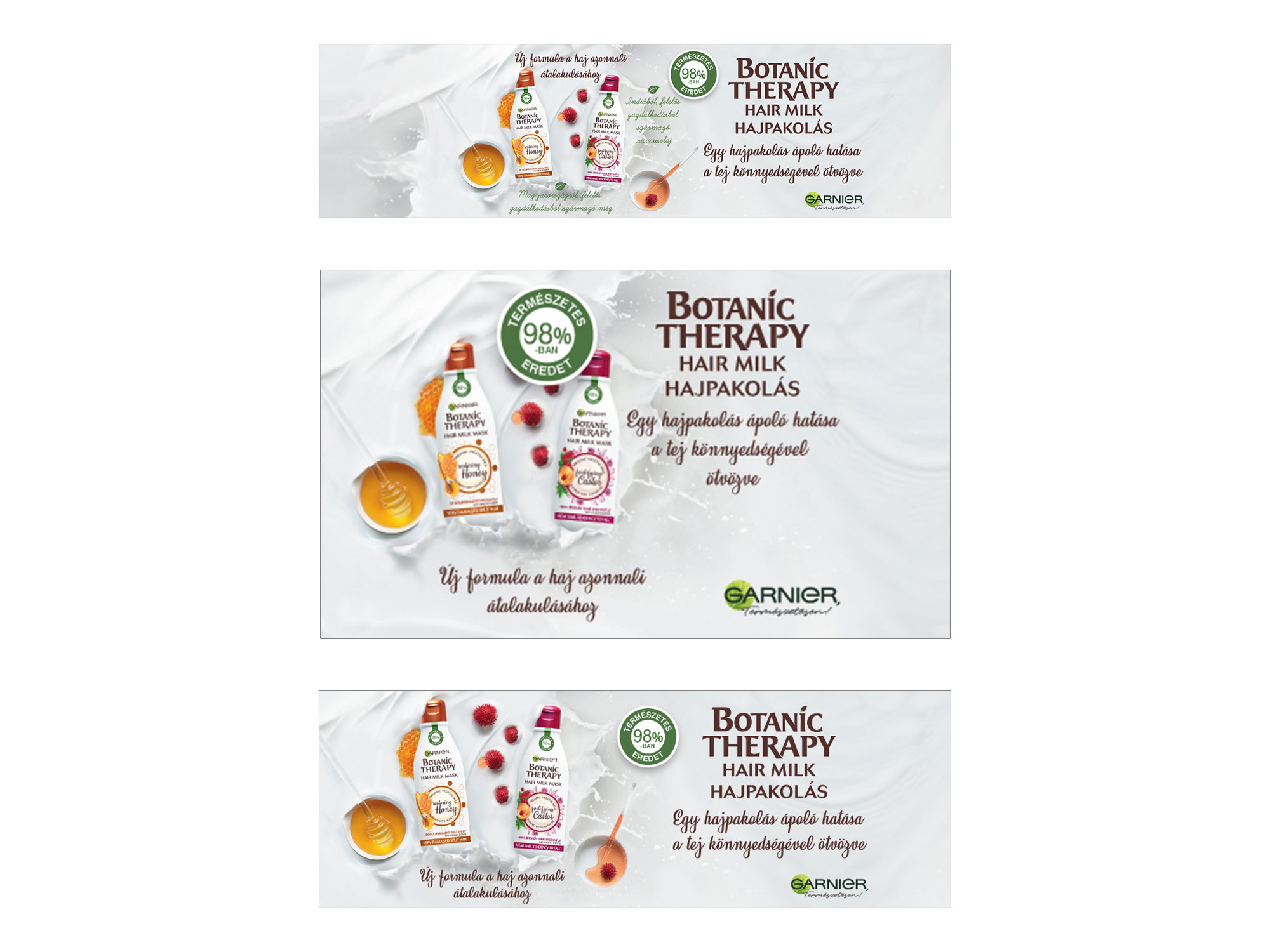 Garnier Social Media Design