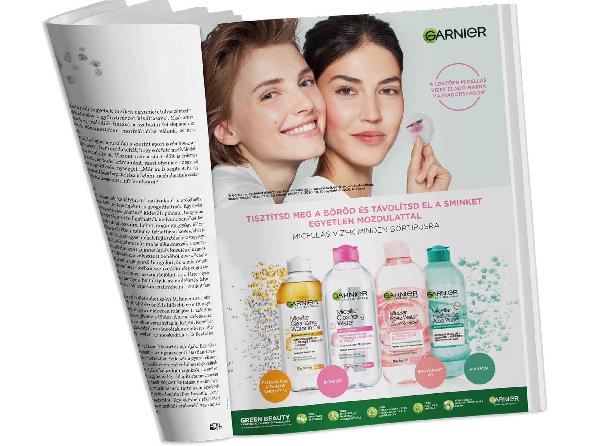 Garnier Anzeigen-Design
